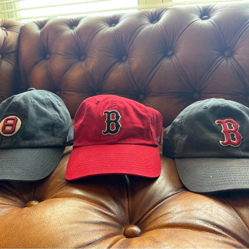 3 Boston Red Sox ‘47 Hats